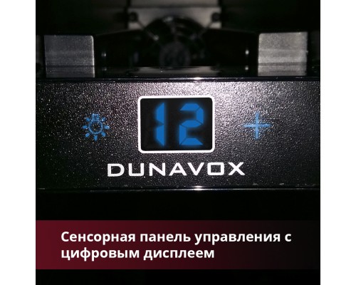 Купить  Винный шкаф Dunavox DX-7.20SSK/DP в интернет-магазине Мега-кухня 2