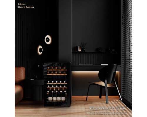 Купить Винный шкаф Dunavox DX-30.80DK в интернет-магазине Мега-кухня 1 Купить Винный шкаф Dunavox DX-30.80DK в интернет-магазине Мега-кухня 1