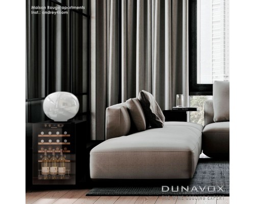 Купить Винный шкаф Dunavox DX-20.62KF в интернет-магазине Мега-кухня 1 Купить Винный шкаф Dunavox DX-20.62KF в интернет-магазине Мега-кухня 1