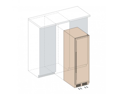 Купить  Винный шкаф Dunavox DX-181.490DBK в интернет-магазине Мега-кухня 6