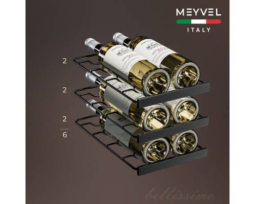 Купить  Винный шкаф Meyvel MV06-BSF1 (easy) в интернет-магазине Мега-кухня 13