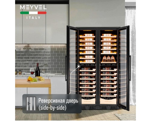 Купить  Винный шкаф Meyvel MV106-KBT2 (Slim) в интернет-магазине Мега-кухня 7