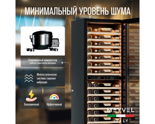 Купить  Винный шкаф Meyvel MV110-KBT2 (Slim) в интернет-магазине Мега-кухня 11