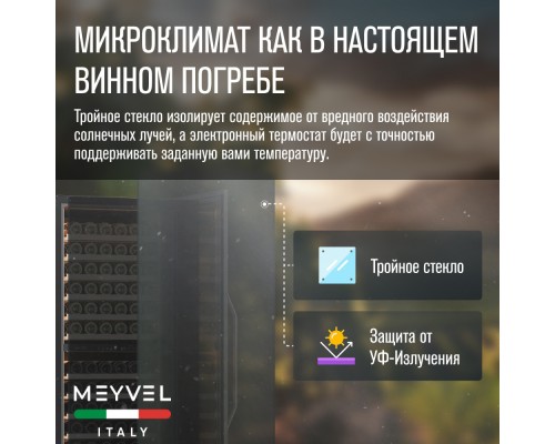 Купить  Винный шкаф Meyvel MV141PRO-KBT2 в интернет-магазине Мега-кухня 10