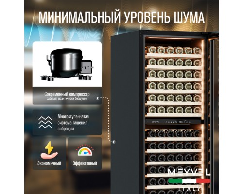 Купить  Винный шкаф Meyvel MV141PRO-KBT2 в интернет-магазине Мега-кухня 11