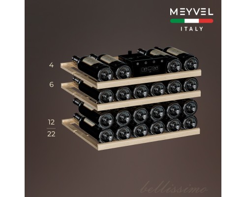 Купить  Винный шкаф Meyvel MV22-KBB1 в интернет-магазине Мега-кухня 11