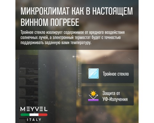 Купить Винный шкаф Meyvel MV22-KBF1 в интернет-магазине Мега-кухня 10 Купить Винный шкаф Meyvel MV22-KBF1 в интернет-магазине Мега-кухня 10