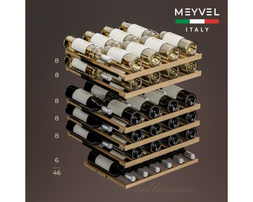 Купить Винный шкаф Meyvel MV46PRO-KBT2 в интернет-магазине Мега-кухня 12 Купить Винный шкаф Meyvel MV46PRO-KBT2 в интернет-магазине Мега-кухня 12
