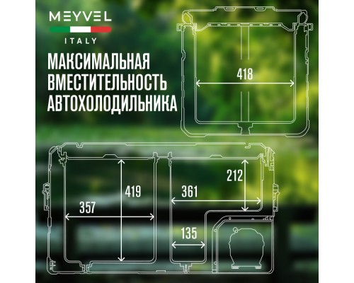 Купить Автохолодильник Meyvel AF-H115D в интернет-магазине Мега-кухня 4 Купить Автохолодильник Meyvel AF-H115D в интернет-магазине Мега-кухня 4
