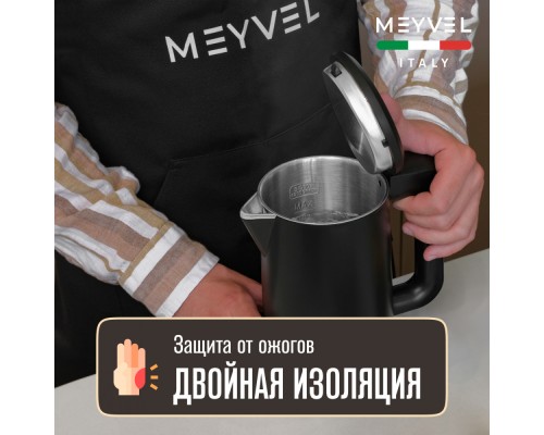 Купить Электрический чайник Meyvel MKE-03T (Black) в интернет-магазине Мега-кухня 12 Купить Электрический чайник Meyvel MKE-03T (Black) в интернет-магазине Мега-кухня 12