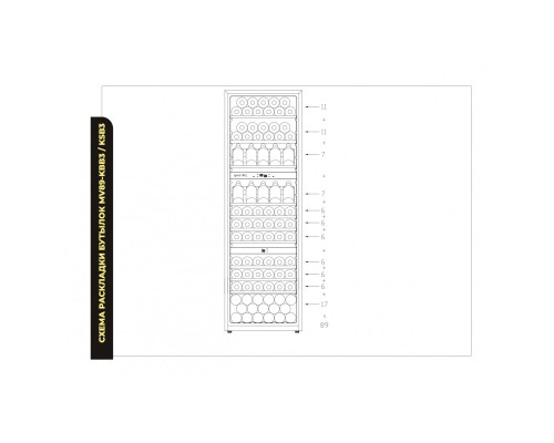 Купить  Винный шкаф Meyvel MV89-KSB3 в интернет-магазине Мега-кухня 8