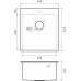 Купить Мойка Rivelato 4450 PVD black в интернет-магазине Мега-кухня 2