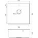 Купить Мойка Rivelato 5450 PVD black в интернет-магазине Мега-кухня 3