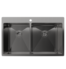 Мойка Rivelato 7450 2В PVD black