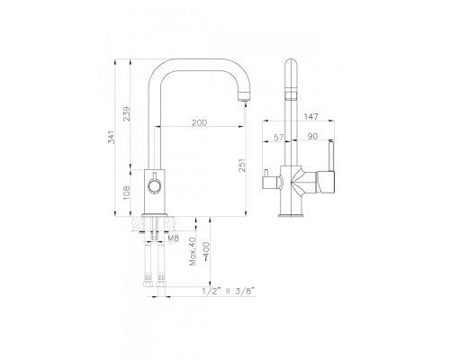 Купить Смеситель Rivelato Tovel 9025200 в интернет-магазине Мега-кухня 1 Купить Смеситель Rivelato Tovel 9025200 в интернет-магазине Мега-кухня 1