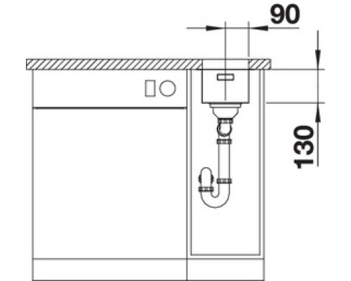 Купить  Кухонная мойка Blanco Andano 180-U  в интернет-магазине Мега-кухня 6