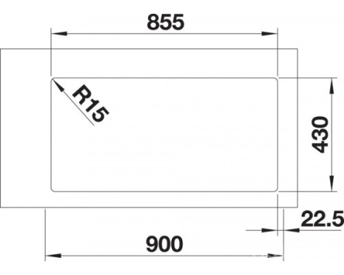 Купить  Кухонная мойка Blanco Andano 400/400-IF  в интернет-магазине Мега-кухня 5