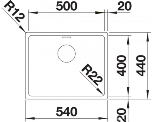 Купить  Кухонная мойка Blanco Andano 500-IF  в интернет-магазине Мега-кухня 6