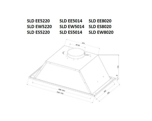 Купить  Вытяжка Schaub Lorenz SLD ES5220 в интернет-магазине Мега-кухня 7