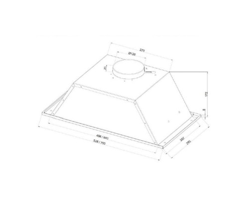 Купить  Вытяжка Schaub Lorenz SLD EW8020 в интернет-магазине Мега-кухня 8