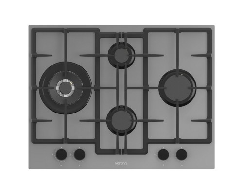 Купить Газовая стеклянная варочная панель Korting HGG 67009 CQTGr в интернет-магазине Мега-кухня