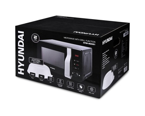 Купить  Микроволновая печь Hyundai HYM-M2061 в интернет-магазине Мега-кухня 14