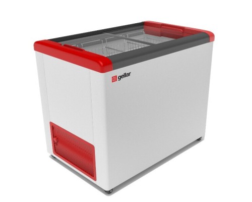 Купить Морозильная камера Frostor Gellar FG 350 C красный в интернет-магазине Мега-кухня
