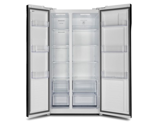 Купить  Холодильник Hyundai CS5003F белое стекло в интернет-магазине Мега-кухня 4