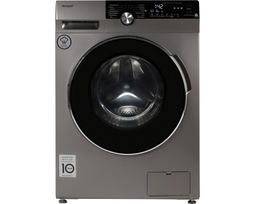 Купить Стиральная машина Weissgauff WM 4947 DC Inverter Steam Silver в интернет-магазине Мега-кухня