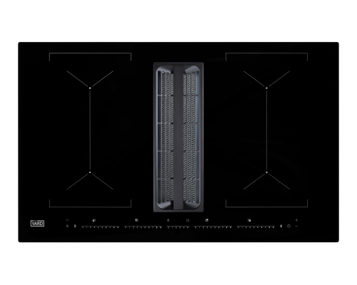 Купить  Индукционная варочная панель со встроенной вытяжкой Vard VHH8462B в интернет-магазине Мега-кухня 1