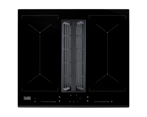 Купить Индукционная варочная панель со встроенной вытяжкой Vard VHH6472B в интернет-магазине Мега-кухня