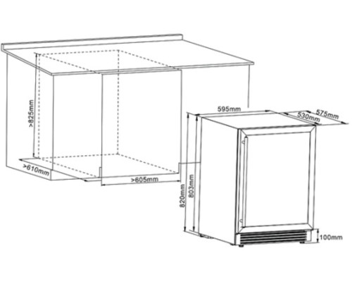 Купить  Винный холодильник Cellar Private CP042-2TW в интернет-магазине Мега-кухня 2