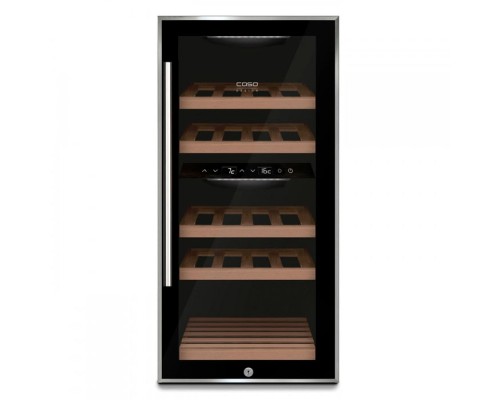 Купить  Винный холодильник CASO WineComfort 24 Black в интернет-магазине Мега-кухня 1
