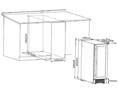 Купить  Винный холодильник Cellar Private CP017-2TB в интернет-магазине Мега-кухня 2