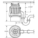Купить Измельчитель пищевых отходов IN SINK ERATOR ISE Plus 750 EC в интернет-магазине Мега-кухня 1