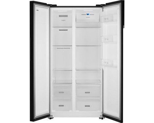 Купить Отдельностоящий холодильник с инвертором Weissgauff WSBS 600 NoFrost Inverter Rock Glass в интернет-магазине Мега-кухня 1 Купить Отдельностоящий холодильник с инвертором Weissgauff WSBS 600 NoFrost Inverter Rock Glass в интернет-магазине Мега-кухня 1