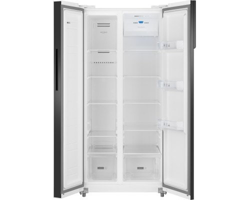 Купить Отдельностоящий холодильник с инвертором Weissgauff WSBS 500 Inverter NoFrost White Rock Glass в интернет-магазине Мега-кухня 2 Купить Отдельностоящий холодильник с инвертором Weissgauff WSBS 500 Inverter NoFrost White Rock Glass в интернет-магазине Мега-кухня 2