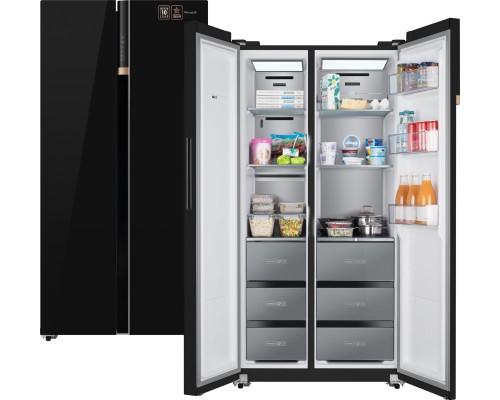 Купить Отдельностоящий холодильник с инвертором Weissgauff WSBS 590 BG NoFrost Inverter Premium в интернет-магазине Мега-кухня 1 Купить Отдельностоящий холодильник с инвертором Weissgauff WSBS 590 BG NoFrost Inverter Premium в интернет-магазине Мега-кухня 1