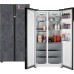 Купить Отдельностоящий холодильник с инвертором Weissgauff WSBS 590 NoFrost Inverter Premium Rock Glass в интернет-магазине Мега-кухня 1