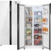 Купить Отдельностоящий холодильник с инвертором Weissgauff WSBS 500 Inverter NoFrost White Rock Glass в интернет-магазине Мега-кухня 1