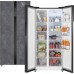 Купить Отдельностоящий холодильник с инвертором Weissgauff WSBS 500 Inverter NoFrost Rock Glass в интернет-магазине Мега-кухня 2
