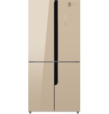 Отдельностоящий холодильник с инвертором Weissgauff WCD 470 BeG NoFrost Inverter