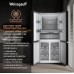 Купить Отдельностоящий холодильник с инвертором Weissgauff WCD 590 Nofrost Inverter Premium EcoFresh Blue Glass в интернет-магазине Мега-кухня 9