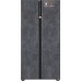 Купить Отдельностоящий холодильник с инвертором Weissgauff WSBS 590 NoFrost Inverter Premium Rock Glass в интернет-магазине Мега-кухня