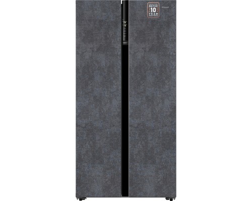 Купить Отдельностоящий холодильник с инвертором Weissgauff WSBS 600 NoFrost Inverter Rock Glass в интернет-магазине Мега-кухня Купить Отдельностоящий холодильник с инвертором Weissgauff WSBS 600 NoFrost Inverter Rock Glass в интернет-магазине Мега-кухня