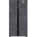 Купить Отдельностоящий холодильник с инвертором Weissgauff WSBS 600 NoFrost Inverter Rock Glass в интернет-магазине Мега-кухня