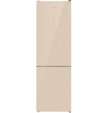 Отдельностоящий холодильник Weissgauff WRK 195 D Full NoFrost Beige Glass