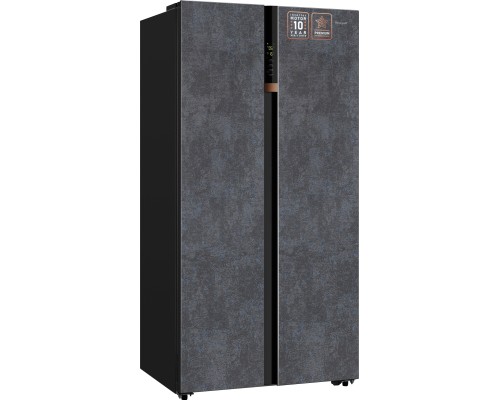 Купить Отдельностоящий холодильник с инвертором Weissgauff WSBS 590 NoFrost Inverter Premium Rock Glass в интернет-магазине Мега-кухня 6 Купить Отдельностоящий холодильник с инвертором Weissgauff WSBS 590 NoFrost Inverter Premium Rock Glass в интернет-магазине Мега-кухня 6