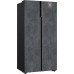 Купить Отдельностоящий холодильник с инвертором Weissgauff WSBS 600 NoFrost Inverter Rock Glass в интернет-магазине Мега-кухня 7