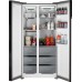 Купить Отдельностоящий холодильник с инвертором Weissgauff WSBS 590 NoFrost Inverter Premium Dark Grey Glass в интернет-магазине Мега-кухня 6